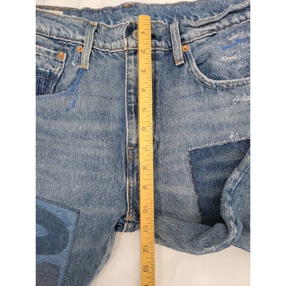LEVIS 512 SLIM TAPER FIT Patches 5- Pocket Zip Fly  Men's JEANS Size W 33   L30 - Picture 10 of 16